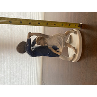 VTG BING & GRONDAHL DANCING CHILDREN Porcelain Figurine #1845 8.5"H DENMARK