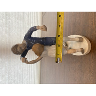 VTG BING & GRONDAHL DANCING CHILDREN Porcelain Figurine #1845 8.5"H DENMARK