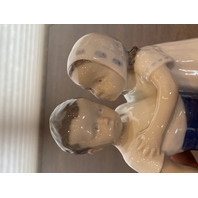VTG BING & GRONDAHL LOVE REFUSED  Porcelain Figurine #1614 6.75"H DENMARK