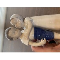 VTG BING & GRONDAHL LOVE REFUSED  Porcelain Figurine #1614 6.75"H DENMARK