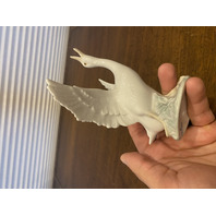 VTG LLADRO DUCK RUNNING Glossy Porcelain Figurine #1263 SPAIN 5.5"H