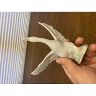 VTG LLADRO DUCK RUNNING Glossy Porcelain Figurine #1263 SPAIN 5.5"H