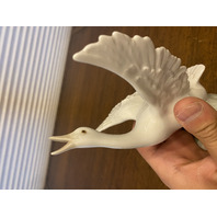 VTG LLADRO DUCK RUNNING Glossy Porcelain Figurine #1263 SPAIN 5.5"H