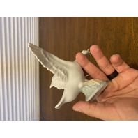 VTG LLADRO JUMPING DUCK Glossy Porcelain Figurine #1265 SPAIN 6"L