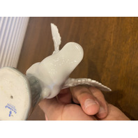 VTG LLADRO JUMPING DUCK Glossy Porcelain Figurine #1265 SPAIN 6"L