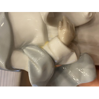 VTG LLADRO Cantor Angel REJOICE Glossy Tree Topper Figurine #6321, 8.5"H SPAIN