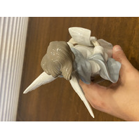 VTG LLADRO Cantor Angel REJOICE Glossy Tree Topper Figurine #6321, 8.5"H SPAIN