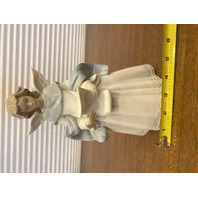 VTG LLADRO Cantor Angel REJOICE Glossy Tree Topper Figurine #6321, 8.5"H SPAIN