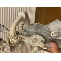 VTG LARGE LLADRO HAPPY TRAVELERS Glossy Figurine #4652 14.25"H SPAIN