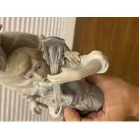 VTG LARGE LLADRO HAPPY TRAVELERS Glossy Figurine #4652 14.25"H SPAIN