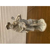 VTG LARGE LLADRO HAPPY TRAVELERS Glossy Figurine #4652 14.25"H SPAIN