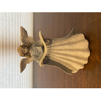 VTG LLADRO Singing Angel Glossy Tree Topper Figurine #5831 W/BOX 7.25"H SPAIN