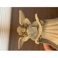 VTG LLADRO Singing Angel Glossy Tree Topper Figurine #5831 W/BOX 7.25"H SPAIN