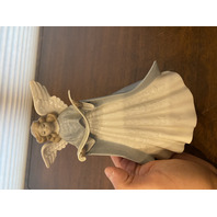 VTG LLADRO Singing Angel Glossy Tree Topper Figurine #5831 W/BOX 7.25"H SPAIN