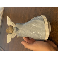 VTG LLADRO Singing Angel Glossy Tree Topper Figurine #5831 W/BOX 7.25"H SPAIN