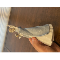 VTG LLADRO Singing Angel Glossy Tree Topper Figurine #5831 W/BOX 7.25"H SPAIN