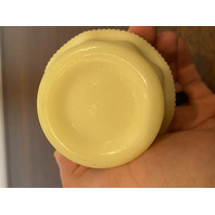 VTG UV REACTIVE Fenton Burmese PAINTED/SIGNED Nature Scene Fairy Lamp 4.75"H