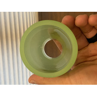 VTG FENTON Green Jadeite 2-Piece Fairy Lamp Candle Holder 4.5"H