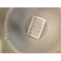 2009 FENTON Yellow Satin CARDINAL IN WINTER Fairy Lamp Candle Holder 5.5"H