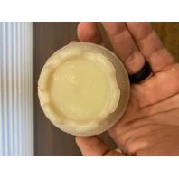 VTG UV REACTIVE Fenton Burmese DIAMOND OPTIC Floral PAINTED Fairy Lamp 4.5"H