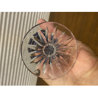 SET (10) AJKA ARABELLA Multicolored Cut To Clear Crystal Iced Tea Glasses 7.75"H