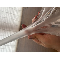 VTG LALIQUE Frosted Crystal MARIE CLAUDE SOLIFLORE Vase SIGNED 13.5"H FRANCE