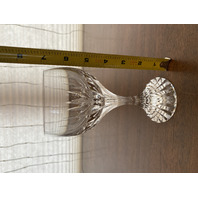 SET(8) VTG BACCARAT Crystal "MASSENA" Water Goblets 7"H SIGNED, FRANCE