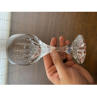 SET(8) VTG BACCARAT Crystal "MASSENA" Water Goblets 7"H SIGNED, FRANCE