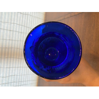 FENTON Cobalt Blue LANDMARK COLLECTION LTD ED #773/5000 Floral Vase 9.5"H SIGNED