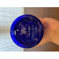 FENTON Cobalt Blue LANDMARK COLLECTION LTD ED #773/5000 Floral Vase 9.5"H SIGNED