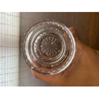 VTG WATERFORD Crystal ALANA Condiment Jar W/Lid SIGNED 4.75"H