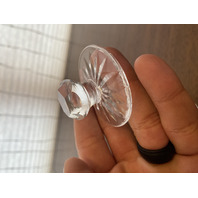 VTG WATERFORD Crystal ALANA Condiment Jar W/Lid SIGNED 4.75"H