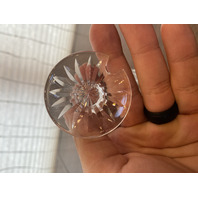 VTG WATERFORD Crystal ALANA Condiment Jar W/Lid SIGNED 4.75"H