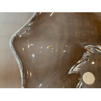 VTG Baccarat Crystal Free Form Candy Dish/Bowl SIGNED 5.5"W FRANCE