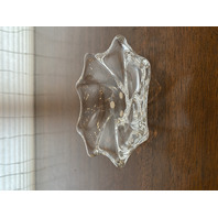 VTG Baccarat Crystal Free Form Candy Dish/Bowl SIGNED 5.5"W FRANCE