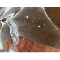 VTG Baccarat Crystal Free Form Candy Dish/Bowl SIGNED 5.5"W FRANCE