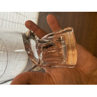 VTG STEUBEN Crystal Spiral Vase By DONALD POLLARD #8058 6 5/8"H SIGNED