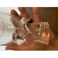 VTG STEUBEN Crystal Spiral Vase By DONALD POLLARD #8058 6 5/8"H SIGNED