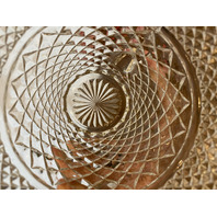 PAIR Of VTG Clear Anchor Hocking WEXFORD Pressed Glass Water Pitchers 9.75"H