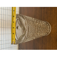 PAIR Of VTG Clear Anchor Hocking WEXFORD Pressed Glass Water Pitchers 9.75"H