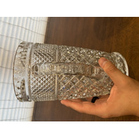 PAIR Of VTG Clear Anchor Hocking WEXFORD Pressed Glass Water Pitchers 9.75"H