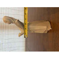 VTG LLADRO GIRL WITH LAMB Matte Figurine #4505, 8"H SPAIN RETIRED 10.75"H