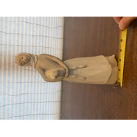 VTG LLADRO GIRL WITH LAMB Matte Figurine #4505, 8"H SPAIN RETIRED 10.75"H