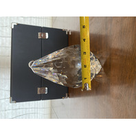 SWAROVSKI Silver Crystal MAXI SWAN Large Sculpture W/BOX 6.25"H