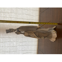 VTG LLADRO OLD FOLKS Matte Figurine #1033, SPAIN 19.5"H