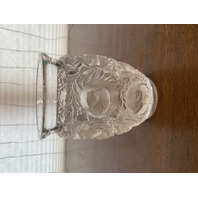 VTG LALIQUE Frosted Crystal BAGATELLE Birds Vase SIGNED 6.75"H FRANCE
