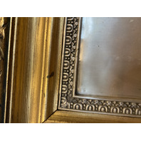 PAIR Of VTG Silver Relief Nature Scene Wooden Framed Plaques 17.75"W x 22.5"L