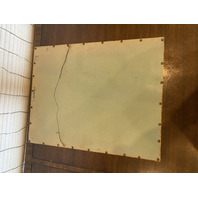 PAIR Of VTG Silver Relief Nature Scene Wooden Framed Plaques 17.75"W x 22.5"L