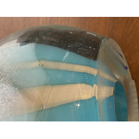 LARGE VERNON BREJCHA WET SUMMER Multicolored Art Glass Sculpture 25"H SIGNED