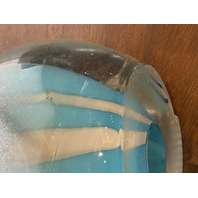 LARGE VERNON BREJCHA WET SUMMER Multicolored Art Glass Sculpture 25"H SIGNED